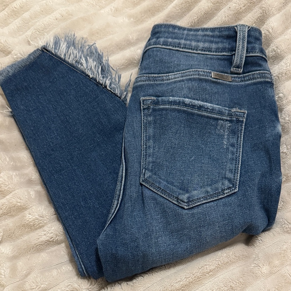KanCan Distressed Blue Skinny Jeans